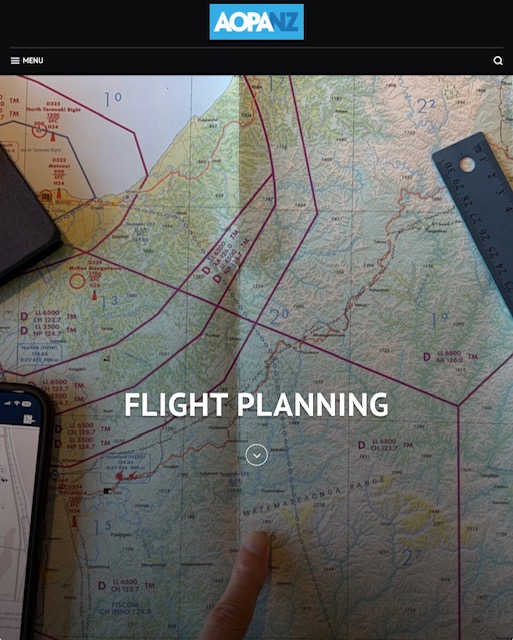Flight planning 1